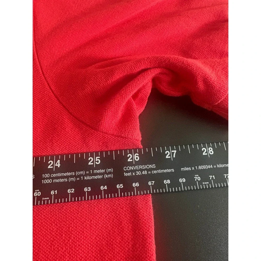 Polo Ralph Lauren Men 2XB Red Pique Short Sleeve Pony Logo Polo Shirt Big & Tall